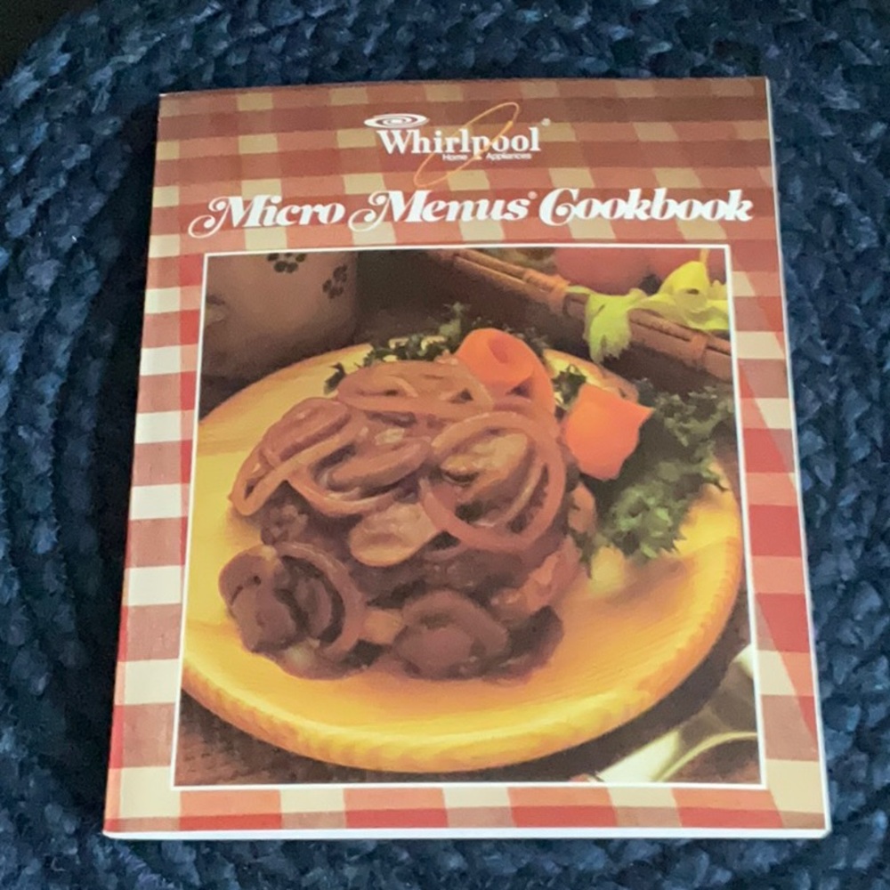 Vintage Whirlpool Microwave Tips and menus cookbook